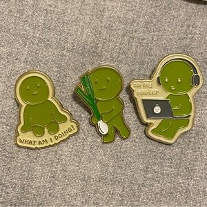 Smiski Enamel pin set